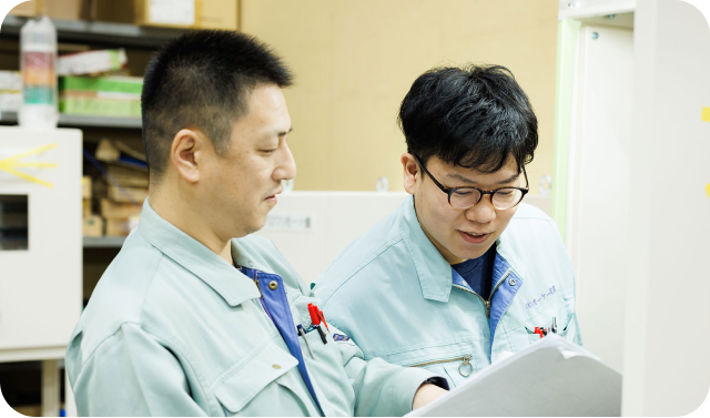 成長を実感できる環境